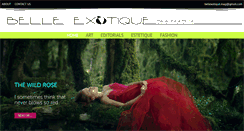 Desktop Screenshot of bellexotique-magazine.com